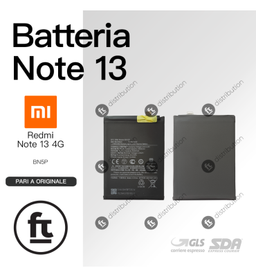XIAOMI BATTERIA REDMI NOTE...