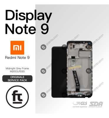 XIAOMI DISPLAY REDMI NOTE 9...