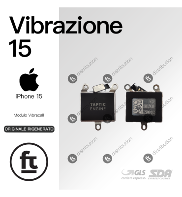 APPLE VIBRAZIONE IPHONE 15...