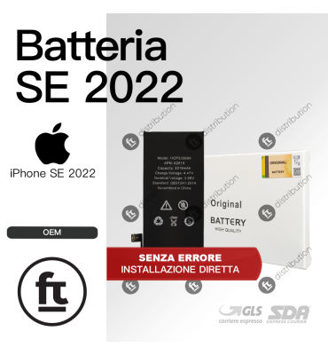 APPLE BATTERIA IPHONE SE...